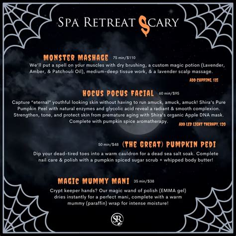 october features spa retreat cary