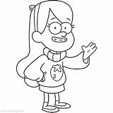 Mabel Lineart Xcolorings sketch template