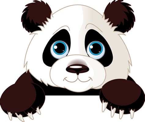pandas clipart image clip art illustration   baby panda image