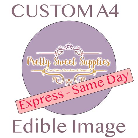 edible image   cm custom express