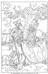Coloring Pages Renoir Gainsborough Thomas Famous Adults Paintings Printable Getcolorings Painting Adult Coloringpagesforadult sketch template