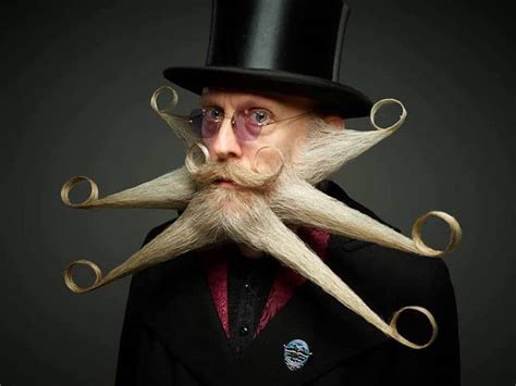 world beard and moustache championships exhibit quirky beard styles