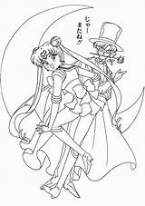 Coloring Sailor Moon Pages Serenity Tuxedo Luna Mask Book Festival Printable Sailormoon Queen Colouring Sheets Drawing Kids Chibi Adult Scouts sketch template
