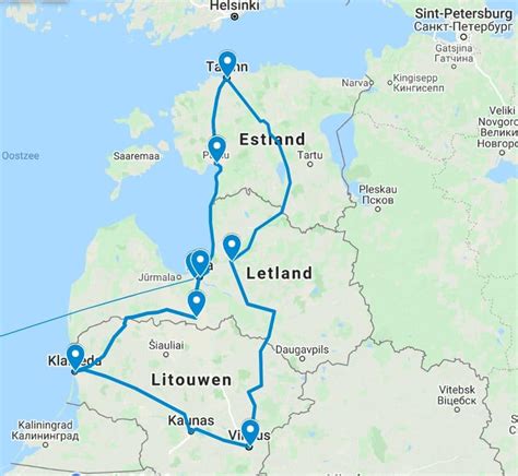 fly drive baltische staten rondreis door estland letland en litouwen