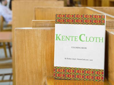 kente cloth printable coloring book
