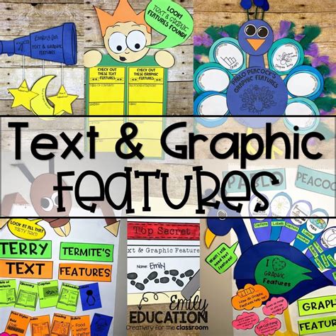 text  graphic features emily education