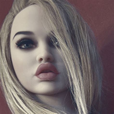 Lifelike Sex Doll Head Tpe Adult Love Oral Sex Big Lips Toys Heads For