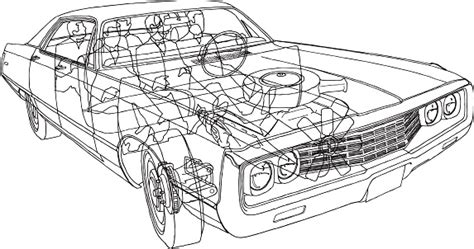 car diagram stock illustration  image  car diagram engine istock
