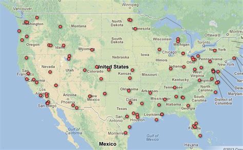 faa releases  domestic drone list   town   map science technology sottnet