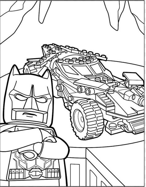 lego batman  coloring page  printable coloring pages  kids