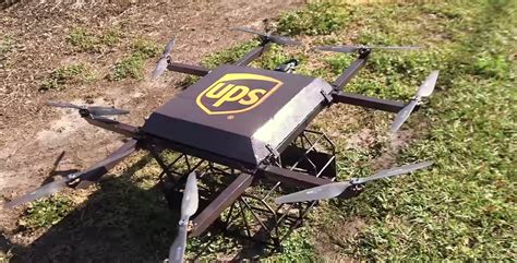 ups tests   delivery drone dont wait      delivery autoevolution