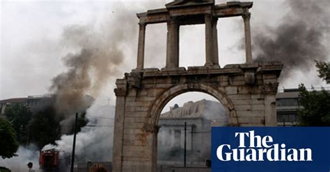 Greek Debt Crisis Death And Destruction In Athens Greece The Guardian
