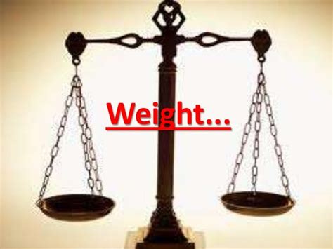 weight