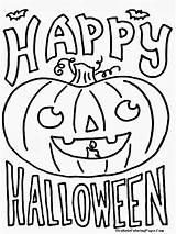 Halloween Coloring Pages Printable Pumpkin Pie Color Happy Nice Cute Print Kids Getcolorings Skiptomylou Drawings Pdf Google sketch template