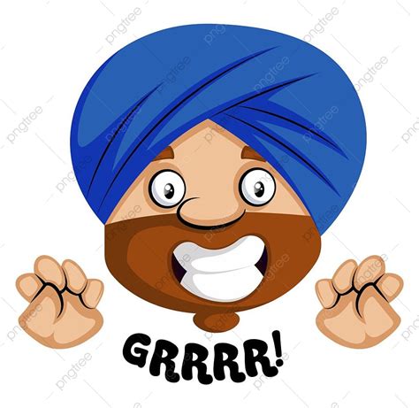 gambar emoji manusia muslim  marah eomji putih islam png