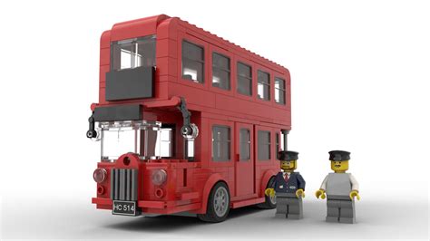 lego custom instructions london bus moc
