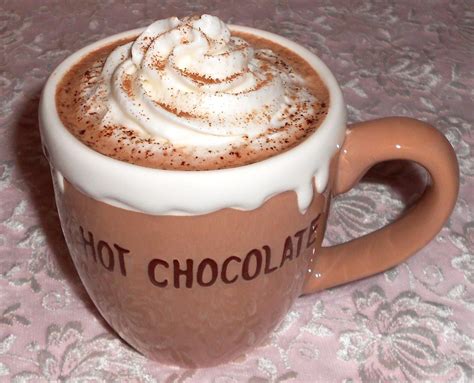 hot cocoa   hot chocolate mug filled  whipped cream hot chocolate mug hot chocolate mugs
