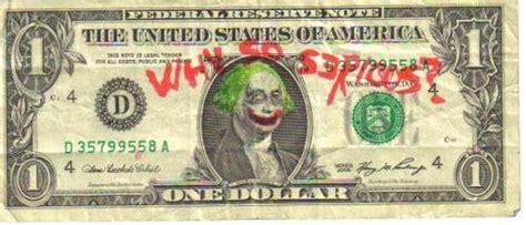 playing with money defacing presidents and funny modificati
