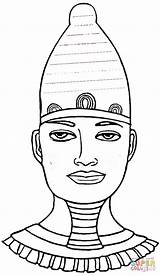 Disegni Colorare Pharaon Pharaoh Egizi Faraone Egiziani Pharao Facili Immagini Bambini Supercoloring Disegnare sketch template