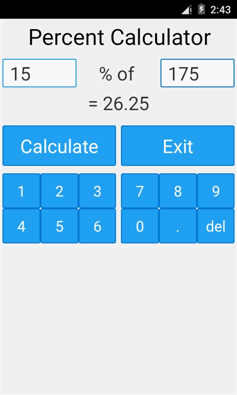 percent calculator android apps  google play