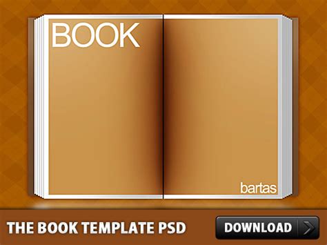 book template  psd  psd