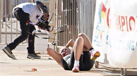 australian triathlete injured  falling camera drone cnet