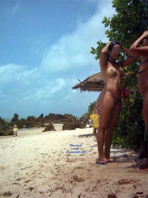 two friends in tambaba beach brazil preview november