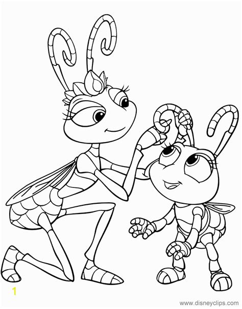 bugs life coloring sheets coloring pages