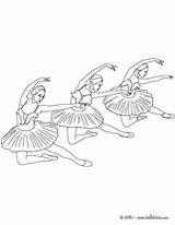 Ballet Dancers Coloring Pages Scene Color Dance Hellokids Print Online Sport sketch template
