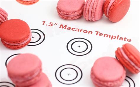 macarons   beginners guide  printable piping template