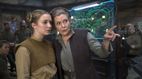 star wars rise of skywalker had the perfect actress to play leia in