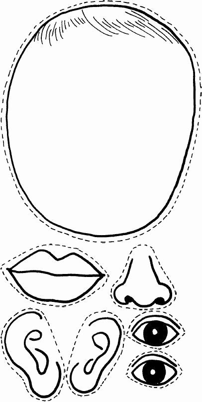 body parts coloring pages  preschool  getdrawings