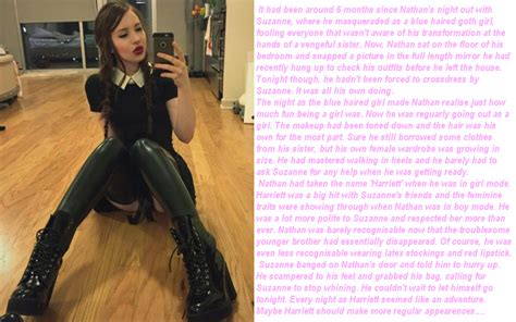 pin by joann ash on feminization captions pinterest tg captions goth girls and latex