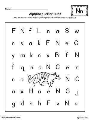 find  letter  worksheet  kids network letter  alphabet