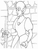 Coloring Cinderella Pages Disney Tremaine Lady Stepmother Belle Coloriage La Colouring Cendrillon Villains Book Wicked Mechante Mere Printable Colorier Sheets sketch template