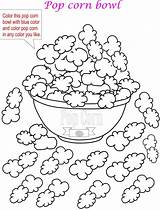 Coloring Popcorn Pages Printable Corn Pop Kids Worksheets Maze Print Google Color Search Preschool Cub Scouts Activities Library Words Clipart sketch template