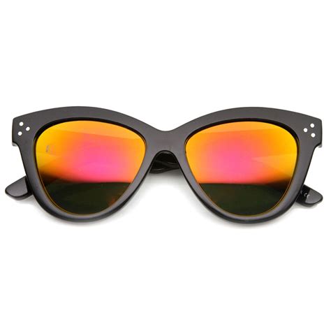 Black Fire Cat Eye Sunglasses Sunglasses Women Oversized Sunnies