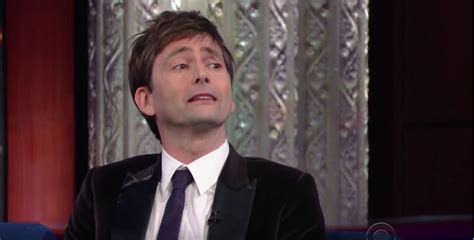 photos david tennant on the late show with stephen colbert