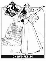 Sofia Coloring Princess Pages Curse Ivy First Disney Printable Amber Color Getcolorings Mama Colo Click sketch template