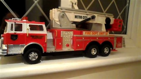 Large Tonka And Rescue Toy Fire Engine Youtube