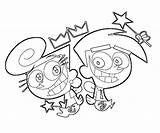 Parents Coloring Pages Odd Fairly Getcolorings sketch template