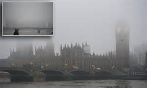 Thick Freezing Fog Clogs Roads And Grounds Flights As Pea