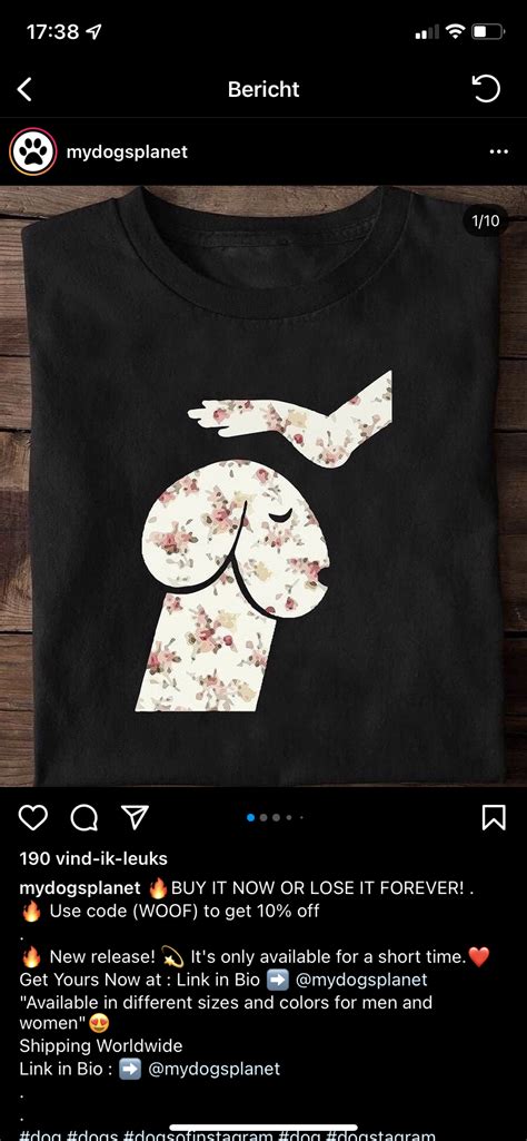 dumpert goed doordacht shirt op instagram