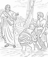 Disciples Coloring Nathanael Colorare Disegni Bambini Washes Supercoloring Bethesda Gesù Calling Discípulos Apostles Incontra Pietro Gesu Heals sketch template