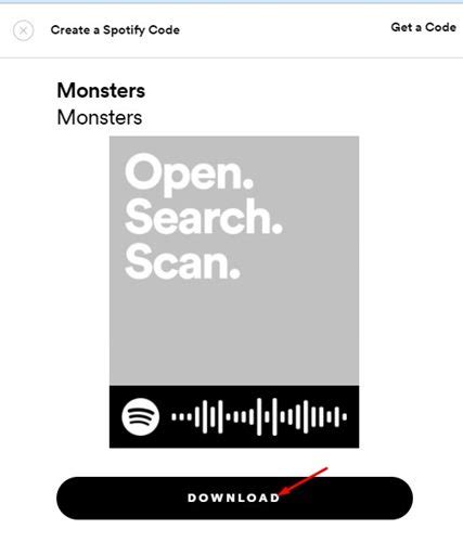 create scan spotify codes