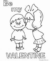Coloring Pages Valentine Kids Valentines Printable Color Help Printing Kid Print Books Popular sketch template