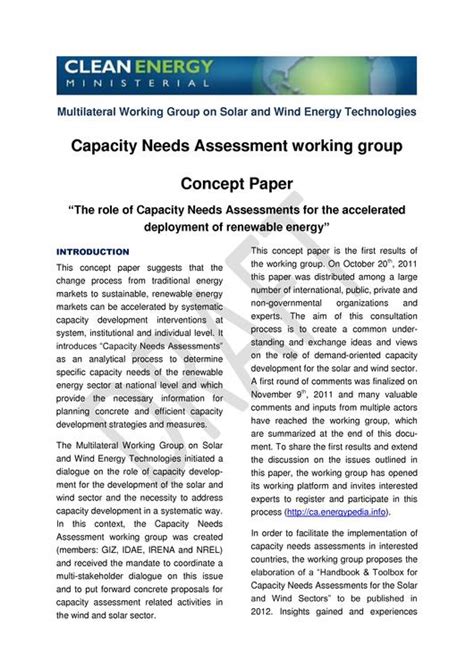 introduction concept paper sample    concept paper