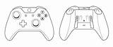 Controller Draw Paintingvalley Controllers Outlines Realistic Scuf sketch template