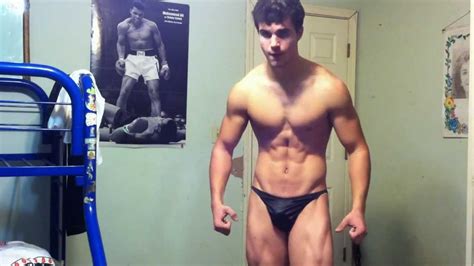 natural teen bodybuilder posing update 10 weeks out youtube