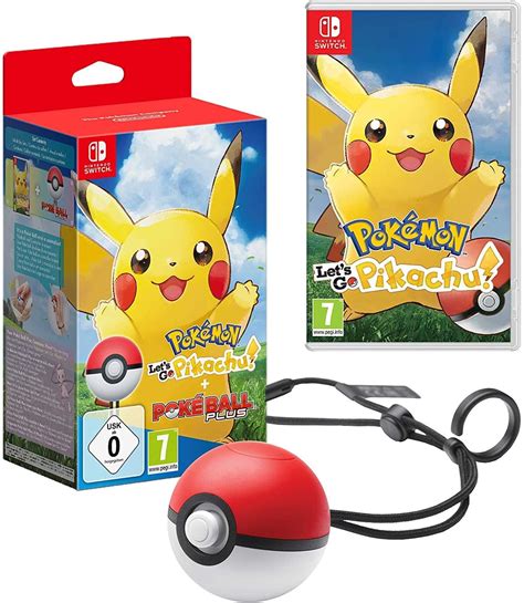 Pokémon Let S Go Pikachu And Poké Ball Plus Bundle Nintendo Switch